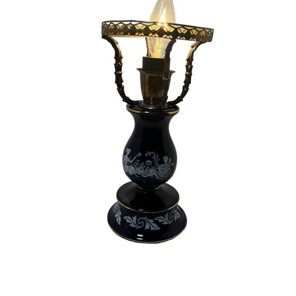 Vintage Hand Made in Fiorentina Italy Table Lamp W/ Roman/Greek Art Work- Tested - Picture 3 of 16